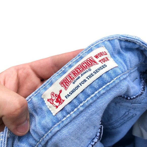 Vintage True Religion Jeans Size 36 STRAIGHT Blue - Picture 8 of 11